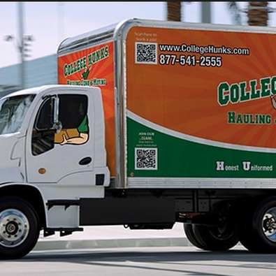 College Hunks Truck Hauling Junk